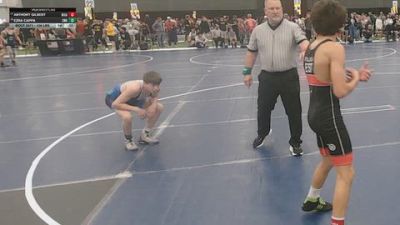 106 lbs Champ. Rd Of 32 - Anthony Gilbert, Bear Cave vs Ezra Cappa, Contenders Wrestling Academy
