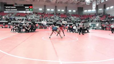 190 lbs Quarterfinal - Wyatt Davis, Irving MacArthur vs Elias Aguirre, Northwest Eaton