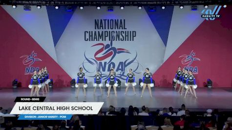 Lake Central High School [2025 Junior Varsity - Pom Semis] 2025 NDA High School National Championship