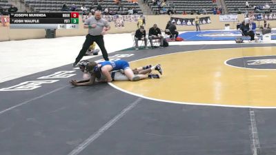 126 lbs Cons. Round 3 - Joseph Muhinda, Moore vs Josh Waufle, Paducah Tilghman