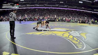 D4-138 lbs Cons. Round 2 - Carter Foster, Leslie vs Diangelo Saldana, Iron Mountain