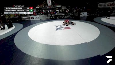 All Cadet Boys Freestyle Lower - 138 lbs Champ. Round 3 - Christian Banuelos, Spring Hills Wrestling vs Marc-Daniel Jumanan, Beat The Streets - Los Angeles