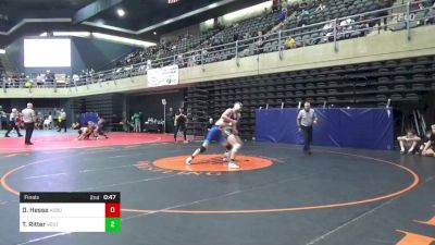 150 lbs Final - Douglas Hesse, Asbury vs Tyler Ritter, Vestal