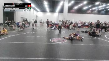 105 lbs Round 3 - Aleena Clark, Long County High School vs TZipporah Bullock, MBCRD Youth Wrestling Club