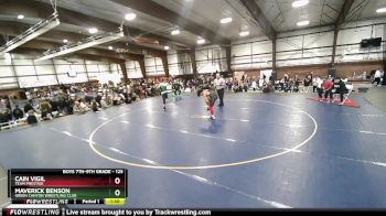 125 lbs Champ. Round 1 - Cain Vigil, Team Prestige vs Maverick Benson, Green Canyon Wrestling Club