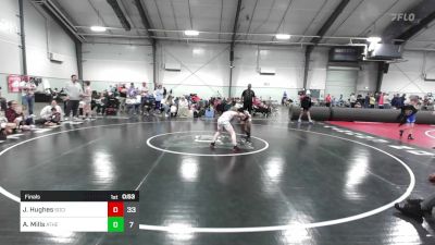 90 lbs Final - Jaxon Hughes, Social Circle USA Takedown vs Aviyahn Mills, Athens Christian Wrestling