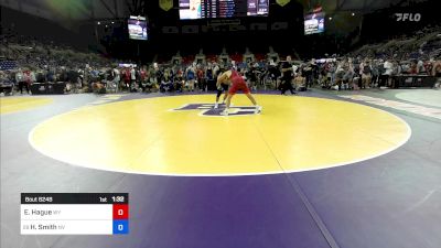 165 lbs Rnd Of 64 - Ethan Hague, WY vs Harrison Smith, NV