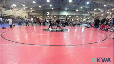 64 lbs 3rd Place - Braxton Thompson, Duncan Demon Wrestling vs Darren Cuevas, Shelton Wrestling Academy