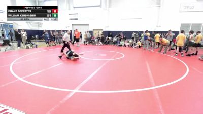 85 lbs Semifinal - Drake Defrates, Front Royal WC-MS vs William Kershisnik, EP Rattlers-MS