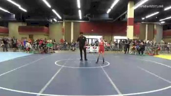 75 lbs Consi Of 8 #2 - Zoe Roddis, Cleveland Warrior Mat Club vs Bella Manno, Tri State Training Center