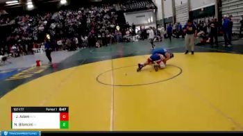 167-177 lbs Champ. Round 1 - Jd Adam, Meridian vs Nicholas Bilancini, Golden Eagles