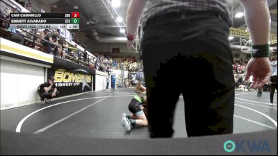 70 lbs Semifinal - Cam Camarillo, Shelton Wrestling Academy vs Emmett Alvarado, Comanche Takedown Club