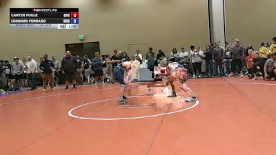 138 lbs Cons. Sub-rd Of 16 - Carter Fogle, Boyertown vs Leonard Ferraro, Brookville