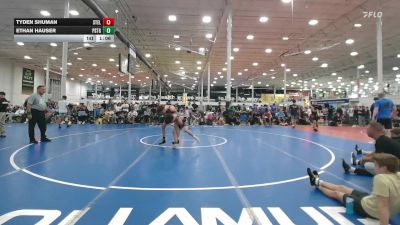 128 lbs Quarterfinal - Tyden Shuman, Steller Trained Bossk - HSC vs Ethan Hauser, Prestige Worldwide Blue - HSC