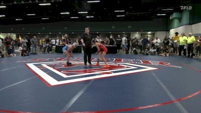 95 lbs Final - Hailey Delgado, TX vs Isla Silva, PA