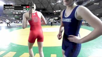 Girls 3A 115 lbs Champ. Round 1 - Malia Ottow, Snohomish (Girls) vs Ava Heilman, Bellarmine Prep (Girls)
