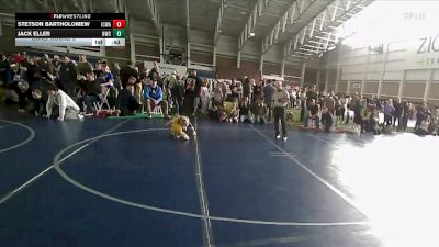 38 lbs Cons. Round 5 - Stetson Bartholomew, Iron County Wrestling Academy vs Jack Eller, Northside Wrestling Club