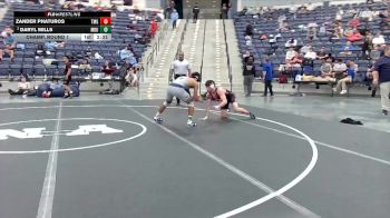 141 lbs Champ. Round 1 - Zander Phaturos, Campbell University vs Daryl Mills, Missouri Baptist University