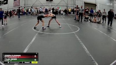 80 lbs Placement (4 Team) - Tyler Gieger, Buxton vs Joseph Flemming, Mat Assassins Black