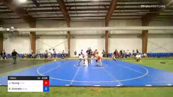 138 lbs 3rd Place - Justin Young, Elite Wrestling vs Roman Onorato, Seagull Wrestling Club