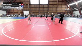 101A lbs Rr Rnd 1 - Brody Compau, Michigan Premier vs Tyler Conzo, Vhw