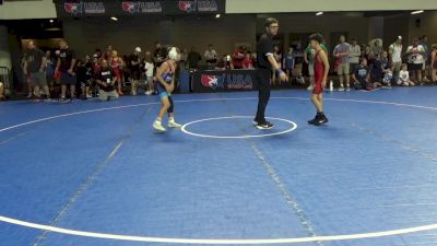 82 lbs Cons. Rd Of 16 - Julian Maximo, Cyclones Wrestling & Fitness vs JACK KAHLEY, Pennsylvania