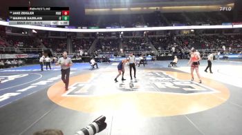 II-170 lbs Cons. Round 2 - Jake Zeigler, Portville vs Markus Bazelais, Island Trees