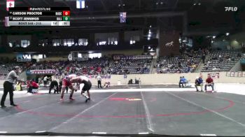 215 lbs Cons. Round 2 - Carson Proctor, Madison Central vs Scott Jennings, Ballard