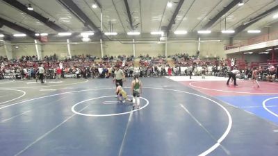 66 lbs Quarterfinal - Elliott Griffith, Bloomfield Youth Wrestling vs Tytan Loudenburg, No Team