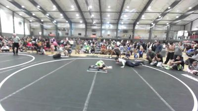 55 lbs Semifinal - Raiden Wilson, Mat Demon WC vs Anthony Martinez, Mat Rattlers