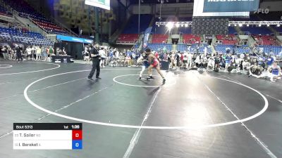 157 lbs Rnd Of 32 - Tate Sailer, ND vs Ismael Bereket, IL