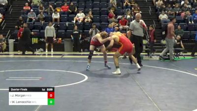 157 lbs Quarterfinal - Jackson Morgan, Fresno City vs Willy Lamacchia, Skyline