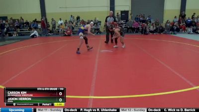 110 lbs Cons. Round 4 - Jaxon Herron, STMA vs Carson Kim, No Nonsense Wrestling