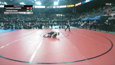 125 lbs Quarterfinal - Charlee Noah, Tri-Valley vs Caydence Landers, Thunder Ridge