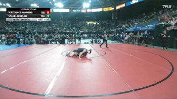 125 lbs Quarterfinal - Charlee Noah, Tri-Valley vs Caydence Landers, Thunder Ridge