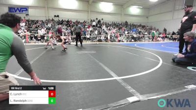 49 lbs Rr Rnd 2 - Coby Lynch, Sallisaw Takedown Club vs Liam Randolph, Gore Pirates Youth Wrestling