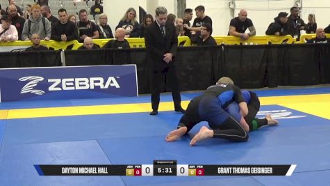 Grant Thomas Geisinger vs Dayton Michael Hall 2025 World IBJJF Jiu-Jitsu No-Gi Championship