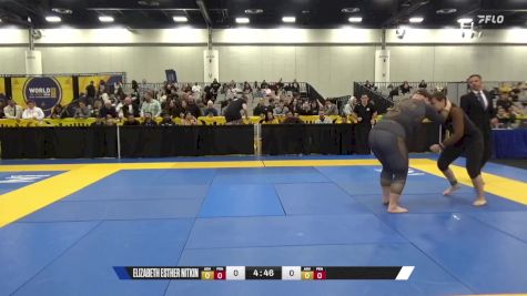 Erin Nicole Quillen vs Elizabeth Esther Nitkin 2024 World IBJJF Jiu-Jitsu No-Gi Championship