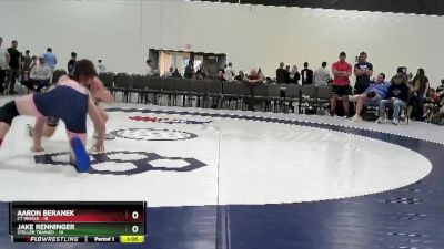 159 lbs Semis & 1st Wrestleback (8 Team) - Aaron Beranek, CT Whale vs Jake Renninger, Steller Trained