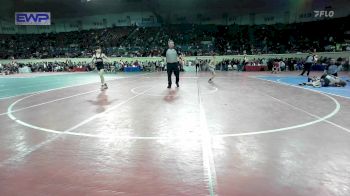 96 lbs Round Of 16 - Gabriel Calvillo Hebensperger, Norman JH vs Hudson Vaughn, McAlester