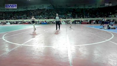 96 lbs Round Of 16 - Gabriel Calvillo Hebensperger, Norman JH vs Hudson Vaughn, McAlester