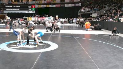 5A 120 lbs Semifinal - Roman Luttrell, Cleveland vs Eli Archibeque, Rio Rancho