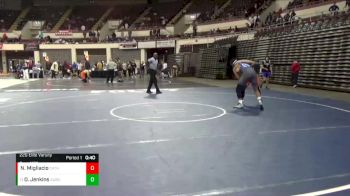 220 Elite Varsity Cons. Semi - Omarion Jenkins, Auburn vs Nicholas Migliacio, Catholic