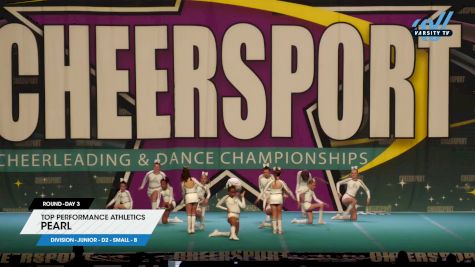 Top Performance Athletics - Pearl [2025 L1 Junior - D2 - Small - B Day 3] 2025 CHEERSPORT National All Star Cheerleading Championship