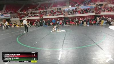 113 lbs Round 1 (16 Team) - Jayden Montoya, Lubbock Cooper vs Tristin Spillers, Midlothian