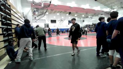 215 lbs Round Of 16 - Amin Ibrahim, James Madison-PSAL vs Adrian Delacruz, East Harlem Pride-PSAL