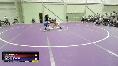 120 lbs 2nd Wrestleback (16 Team) - Tyson Roach, Louisiana Red vs Waylon Rogers, Virginia Red