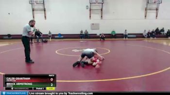 120 lbs Quarterfinal - Caleb Grantham, Enumclaw vs Brock Armstrong, Orting