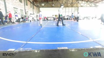 75 lbs Rr Rnd 3 - Gracie Tumleson, Fort Gibson Youth Wrestling vs Marleigh Howell, Viking Wrestling Club