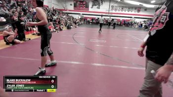 90 lbs Round 3 - Blake Buckalew, Cameron Youth Wrestling Club vs Zyler Jones, Carrollton Youth Wrestling